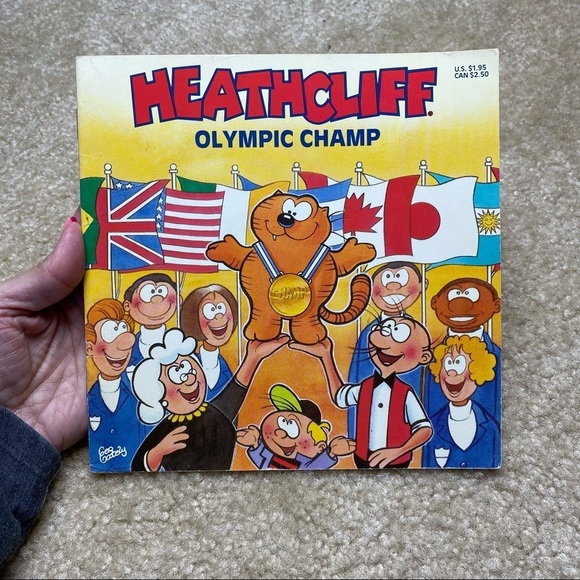 BOGO Vintage Paperback Book “Heathcliff Olympic Champ” 1985 - Picture 1 of 4